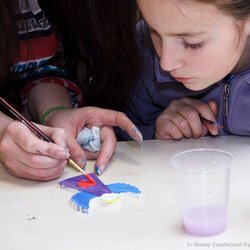 Фото з майстер-класу зі створення новорічної іграшки-янгола, що здійснює бажання, Наталія Тонкаль