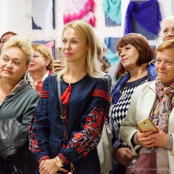 Відкриття ІІ Всеукраїнської виставки в'язання « Тепла осінь », 30 вересня 2017 р.