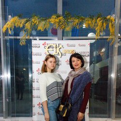 Світлана і Марта Долеско на проекті « Fashion скарбниця Чернігова — 2017 », 4.03.2017 р.