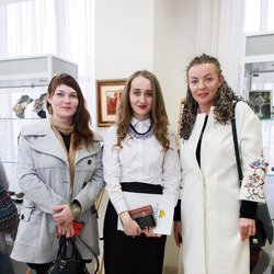 Відкриття V Всеукраїнської виставки « Бісер : Вчора. Сьогодні. Завтра », 4 березня 2017 року