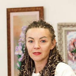 Lina Sand на відкритті V Всеукраїнської виставки « Бісер : Вчора. Сьогодні. Завтра », 4 березня 2017 року