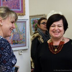 Відкриття V Всеукраїнської виставки « Бісер : Вчора. Сьогодні. Завтра », 4 березня 2017 року
