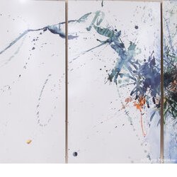 Автор: Ольга Стерник, Виставка «Watercolor. Інтелектуальне мистецтво», 5 - 23.02.2019 р.