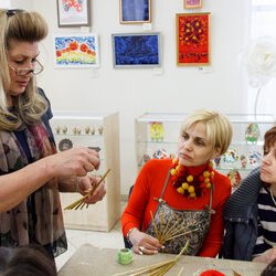 Фото з майстер-класу «Птаха з соломи», Ольга Сахно