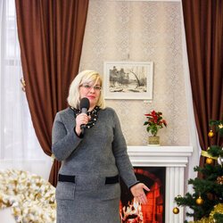Оксана Ягодка на відкритті VI Свята Новорічної Іграшки, 3.12.2016 р.
