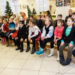 Фото з презентації дитячих новорічних книжок. Видавництво «Братське»
