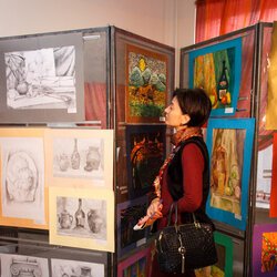 Світлана Долеско на атестації Центру естетичного виховання «Гармонія», 15.10.2016 р.