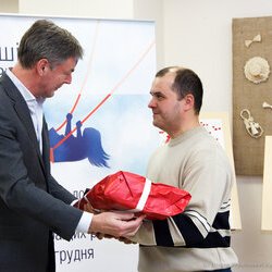 Відкриття виставки «В душі я літаю», 23.12.2016 р.