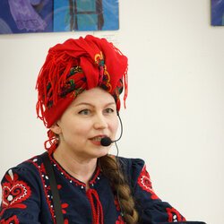 Лада Лузіна на лекції «Чари Івана Купала», 7 липня 2017 р.