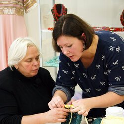 Фото з майстер-класу «В'язання гачком корзини з трикотажної пряжі», Анна Попович