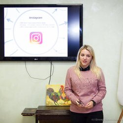 Фото з майстер-класу «Просування бренду в «Instagram», Даша Андрєєва