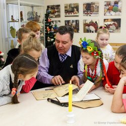 Фото з лекції та майстер-класу «Новорічна Феєрія» від Валерія Лейка