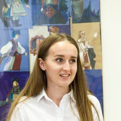 Анастасія Горобець на лекції «Чари Івана Купала», 7 липня 2017 р.