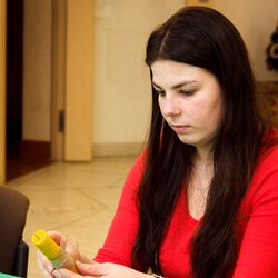 Фото з майстер-класу «Виготовлення різдвяної свічки», Юлія Шкурлатович