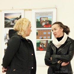 Відкриття виставки «Сонячний Великдень-2017», 8 квітня 2017 року