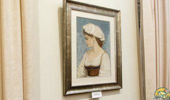 Відкриття виставки «Вишитий живопис Лідії Гончарук» в Музеї Гетьманства, 10 грудня 2018 р.