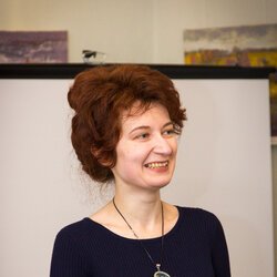 Віта Половинська на семінарі «Україна і світ», Музей гетьманства, 7 вересня 2017 р.