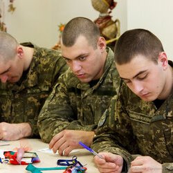 Екскурсія та майстер-клас для солдатів строкової служби Військової частини А2424, 4.12.2016 р.