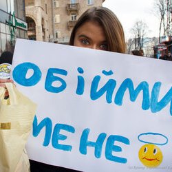 Анастасія Долеско на святкуванні Дня Щастя на Хрещатику, 20 березня 2017 р.