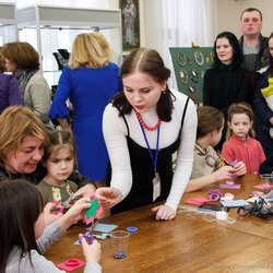 Відкриття V Всеукраїнської виставки «Бісер: Вчора. Сьогодні. Завтра», 4 березня 2017 року