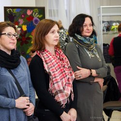 Майстрині-учасниці на закритті виставки «Тепла осінь» , 29.10.2016 р.