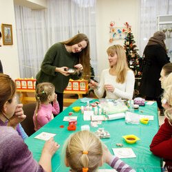Фото з майстер-класу «Новорічні тістечка з мила», Богдана Мороз