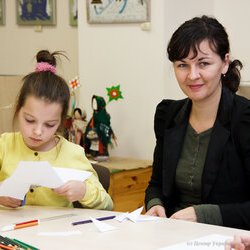 Фото з майстер-класу «Сніжинка-витинанка», Марія Кривець