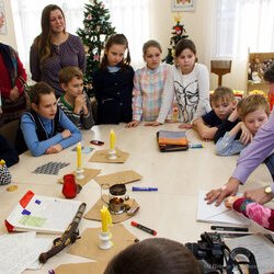 Фото з лекції та майстер-класу «Новорічна Феєрія» від Валерія Лейка