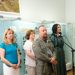 Відкриття виставки «Князі та гончарі: нові дослідження посаду давньоруського Вишгорода», 14 червня 2017 р.