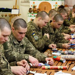 Екскурсія та майстер-клас для солдатів строкової служби Військової частини А2424, 4.12.2016 р.