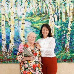Відкриття виставки «Україна зоряної мови, Україна Божого Буття», 3 вересня 2017 р.