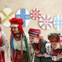 Відкриття виставки «Сонячний Великдень-2017», 8 квітня 2017 року