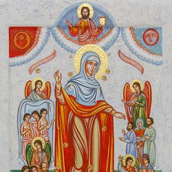 Сімейна іконописна майстерня «Небо на землі», Виставка сучасних ікон «Обличчям до чудес», 1 - 23.02.2019 р. 
