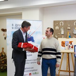 Відкриття виставки «В душі я літаю», 23.12.2016 р.