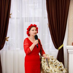 Лада Лузіна на відкритті VI Свята Новорічної Іграшки, 3.12.2016 р.