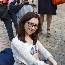Ольга Музиченко на святкуванні Дня захисту дітей у Києві, 1 червня 2017 р.