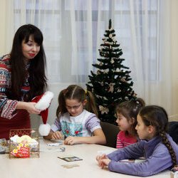 Фото з майстер-класу зі створення новорічної іграшки-янгола, що здійснює бажання, Наталія Тонкаль
