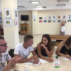 Фото з майстер-класу «Ведучий від А до Я»