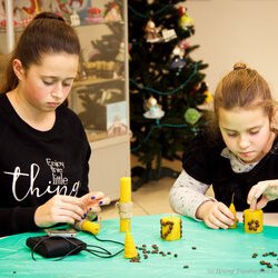 Фото з майстер-класу «Виготовлення різдвяної свічки», Юлія Шкурлатович