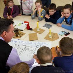 Фото з лекції та майстер-класу «Новорічна Феєрія» від Валерія Лейка