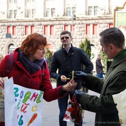 Святкування Дня Щастя на Хрещатику, 20 березня 2017 р.