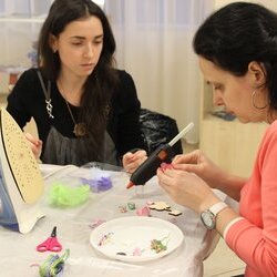 Майстер-клас із виготовлення магніту «Розквіт краси», Ліна Вадіс