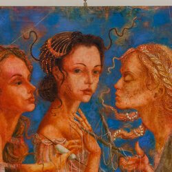 Автор: Софія Філіма, Виставка «Гра в асоціації», 25.05 - 16.06.2018 р.