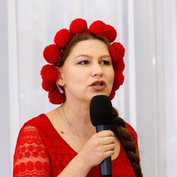 Лада Лузіна на відкритті VI Свята Новорічної Іграшки, 3.12.2016 р.