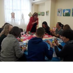 Фото з майстер-класу із писанкарства (куряче яйце) від Олесі Токарської