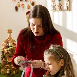 Фото з майстер-класу «Запаковування новорічних подарунків», Катя Кліандрова