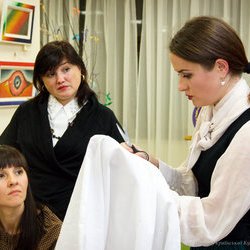 Майстер-клас «Крій традиційної жіночої сорочки. З'єднувальні шви», 11.11.2016 р.