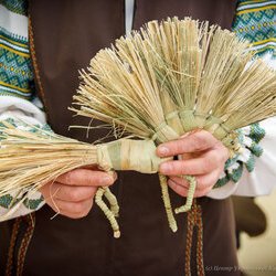 Фото з майстер-класу «Плетіння з рогози «Коник», Ірина Контар
