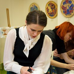 Майстер-клас «Крій традиційної жіночої сорочки. З'єднувальні шви», 11.11.2016 р.