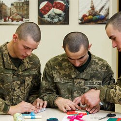 Екскурсія та майстер-клас для солдатів строкової служби Військової частини А2424, 4.12.2016 р.